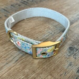 Floral dog collar